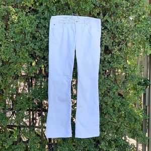 GAP white boot cut jeans